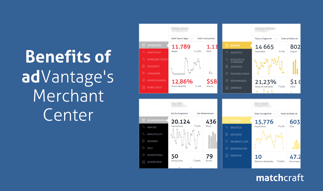 Benefits of adVantage’s Merchant Center